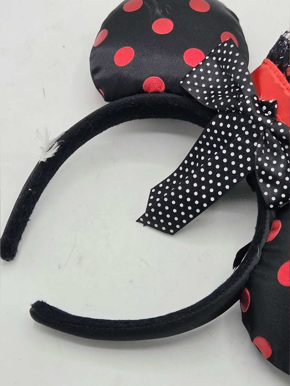 Disney Parks Minnie Mouse Victorian Cameo Mini Top Hat Ear Dapper Day Rare - Picture 4 of 11
